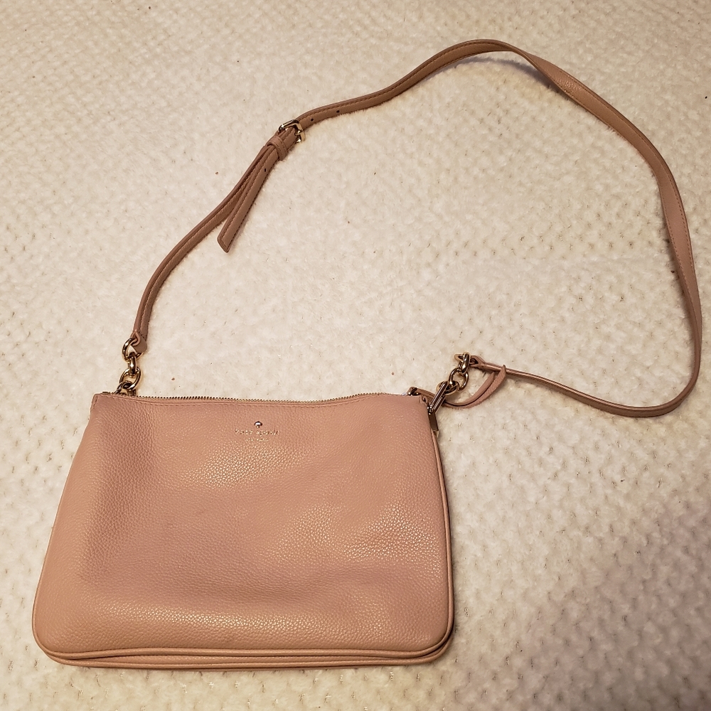 Pink Kate Spade crossbody purse